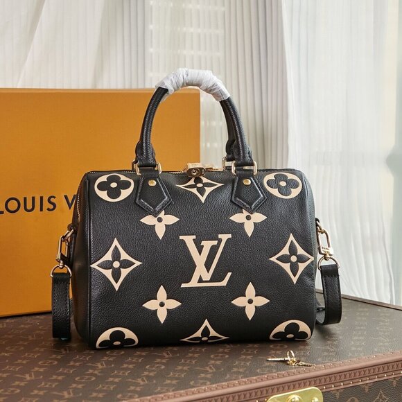 Louis Vuitton Speedy Bandouliere 25 Shoulder Crossbody Bag - Picture 1 of 9